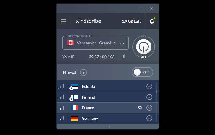 Windscribe-windows-app