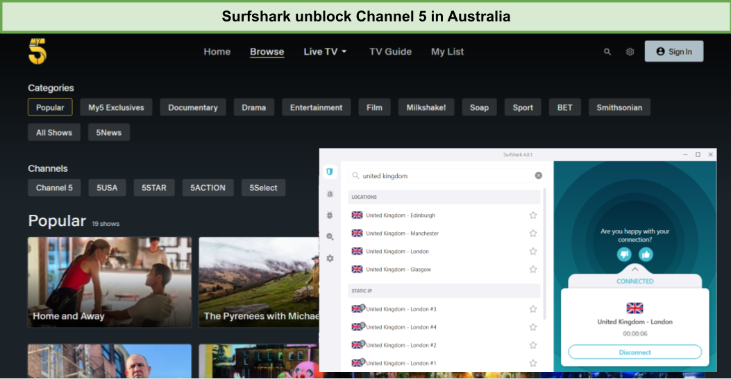 channel-5-in-australia-with-surfshark