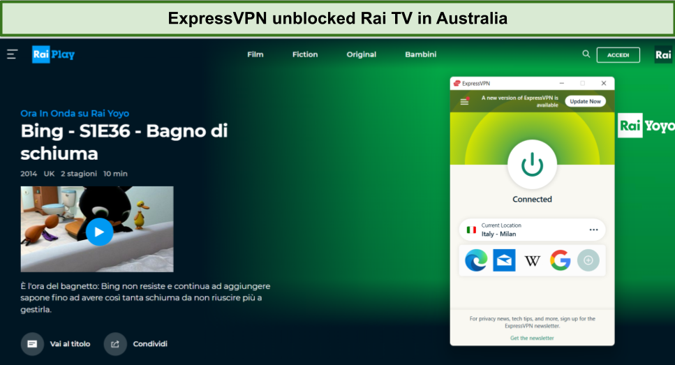 expressvpn-unblocked-rai-tv-in-australia