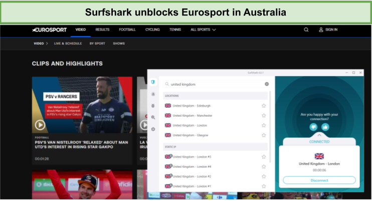 watch-eurosport-in-australia-with-surfshark