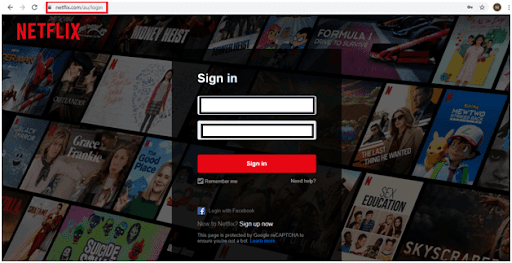 Signing-in-to-my-US-Netflix-Account