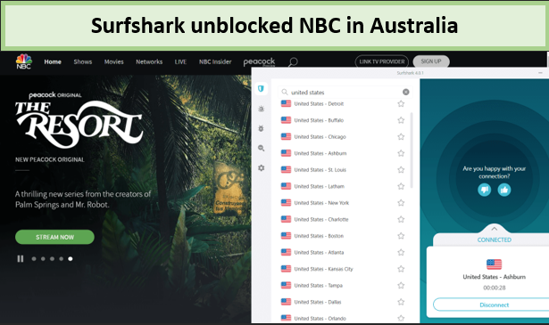 Surfshark-unblocked-nbc-in-australia