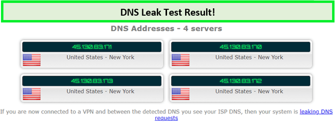DNS Leak test express