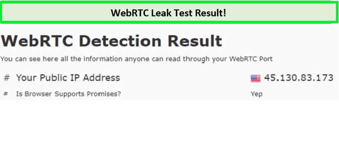 Webrtc leak ExpressVPN