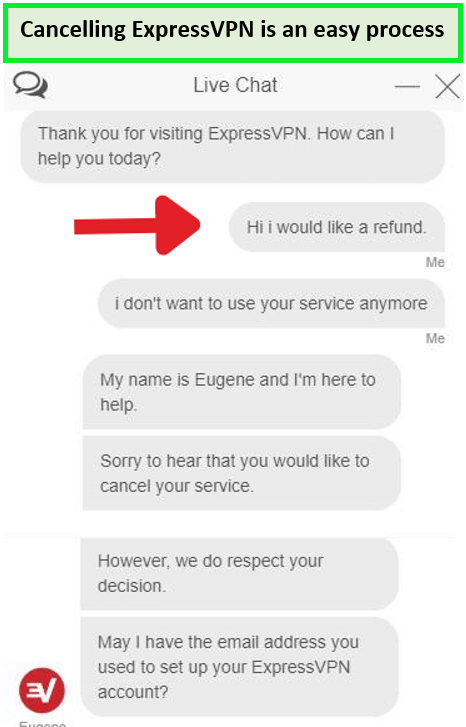expressvpn-refund-using-live-chat