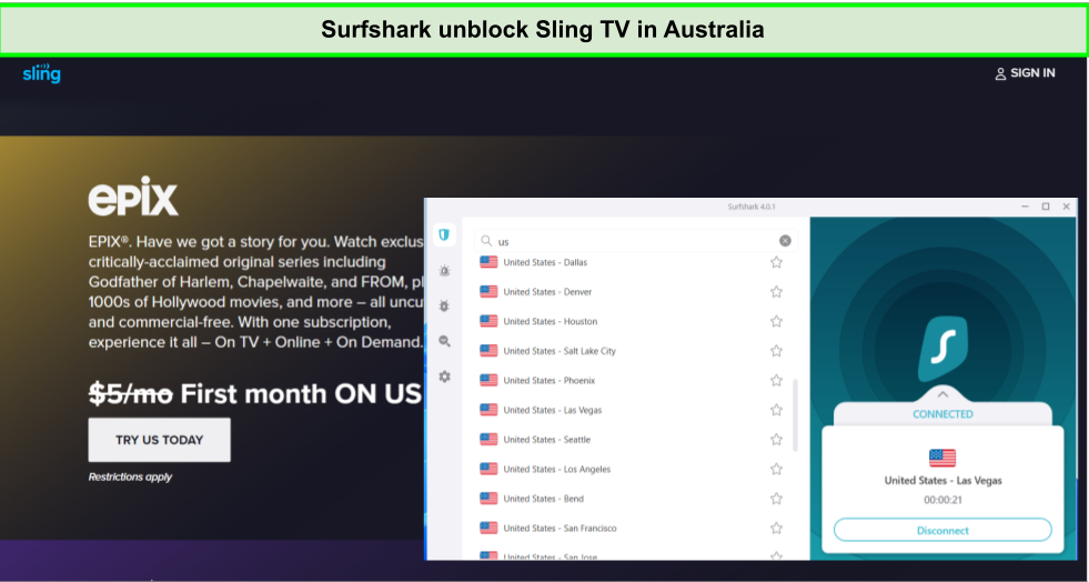 sling-tv-in-australia-with-surfshark