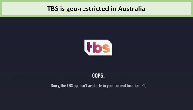 TBS-is-geo-restricted