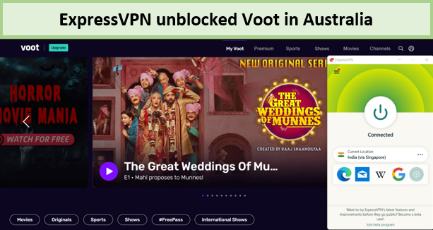 ExpressVPN-unblocked-Voot-TV-in-Australia