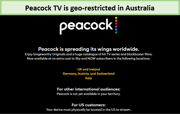 Peacock-tv-australia-geo-restriction-error