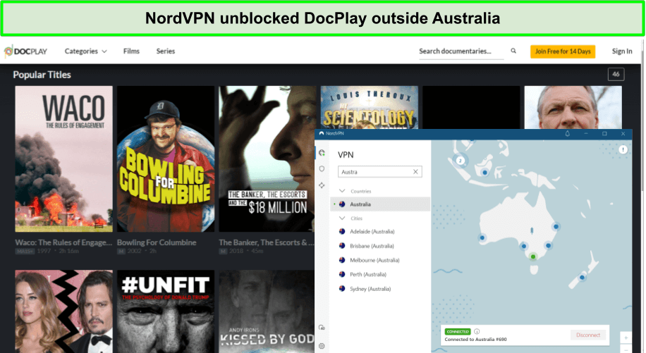 access-docplay-with-nordvpn-outside-australia