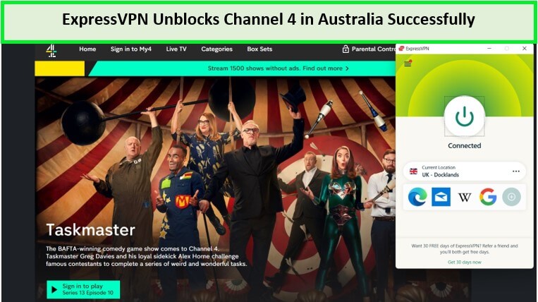 expressvpn-unblocked-channel4-in-australia-to-watch-taskmaster