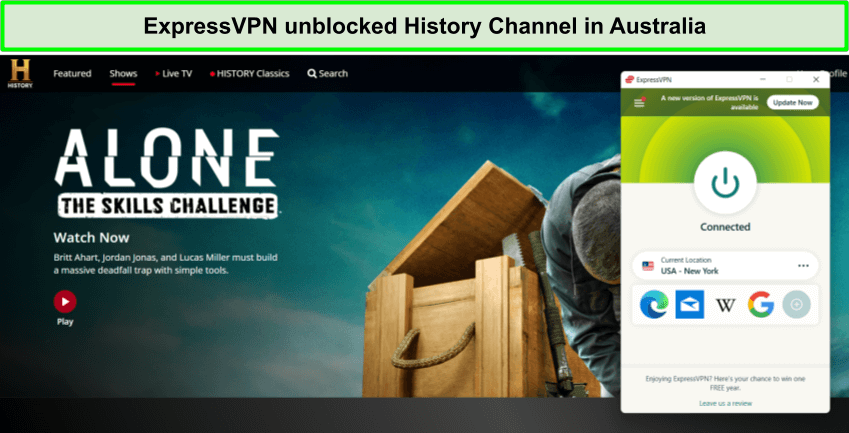 watch-history-channel-with-expressvpn