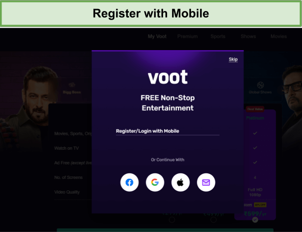 register-with-mobile