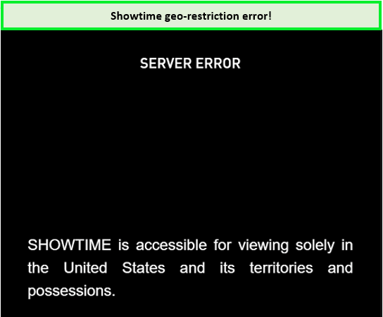 showtime-error