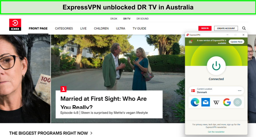 watch dr tv in australia with expressvpn