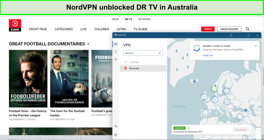 watch dr tv in australia with nordvpn