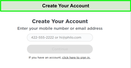 Create-Your-Account