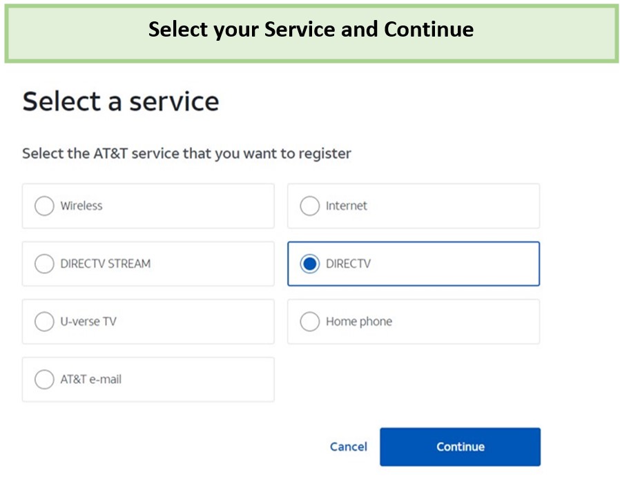 Select-your-Service-and-Continue