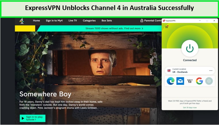 expressvpn-unblocked-channel4-in-australia-to-watch-somehwere-boy