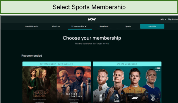select-sports-membership
