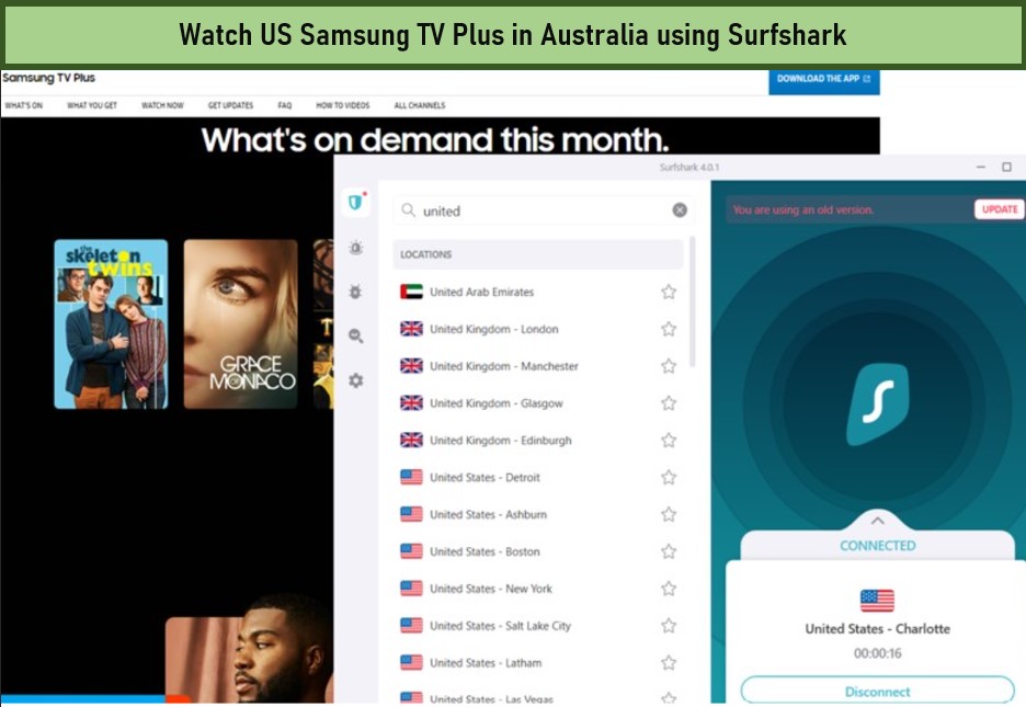 watch-us-smsung-tv-plus-in-australia-with-surfshark