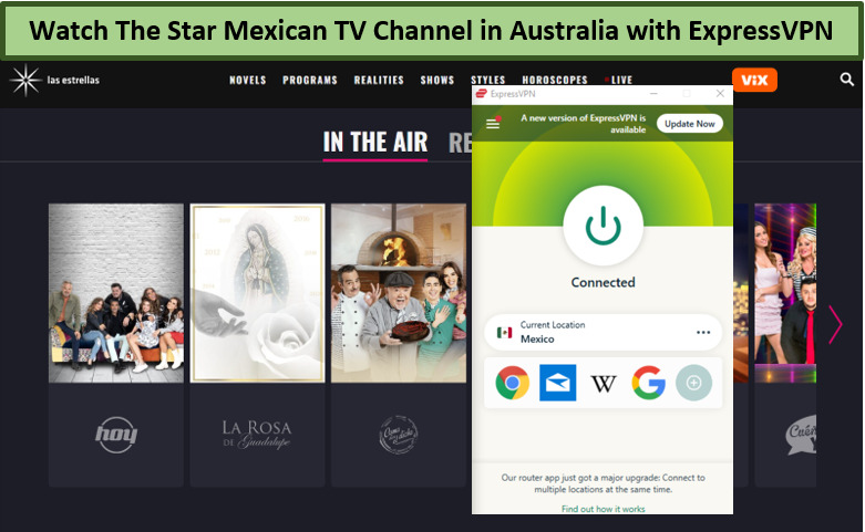 mexico-tv-channel-in-australia-with-expressvpn