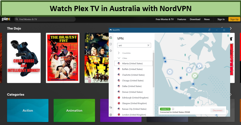 plex-tv-in-australia-with-nordvpn