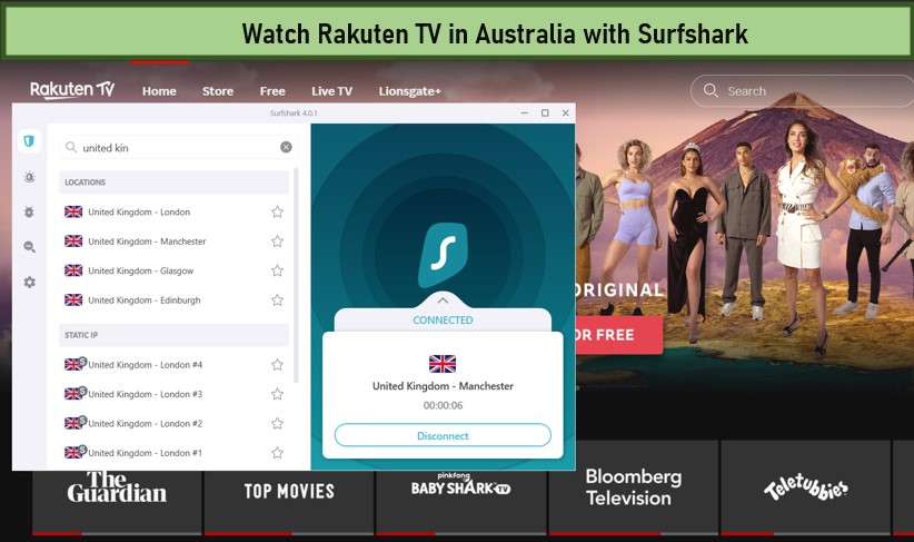 watch-rakuten-tv-in-australia-with-surfshark