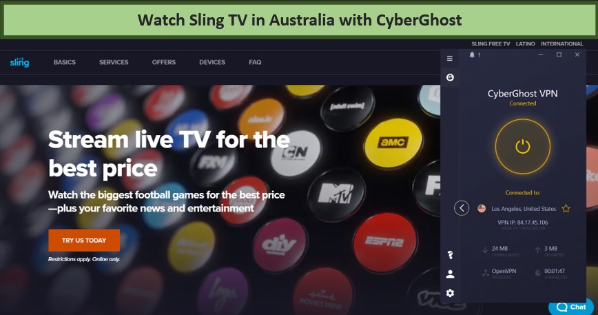 watch-sling-tv-with-cyberghost