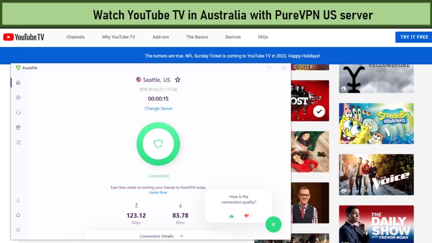 watch-youtube-tv-with-purevpn
