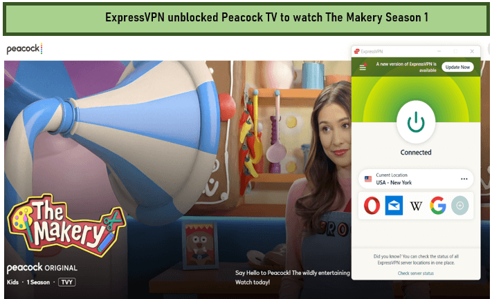 ExpressVPN-unblocked-Peacock-TV-to-watch-the-makery-season-one-in-australia 