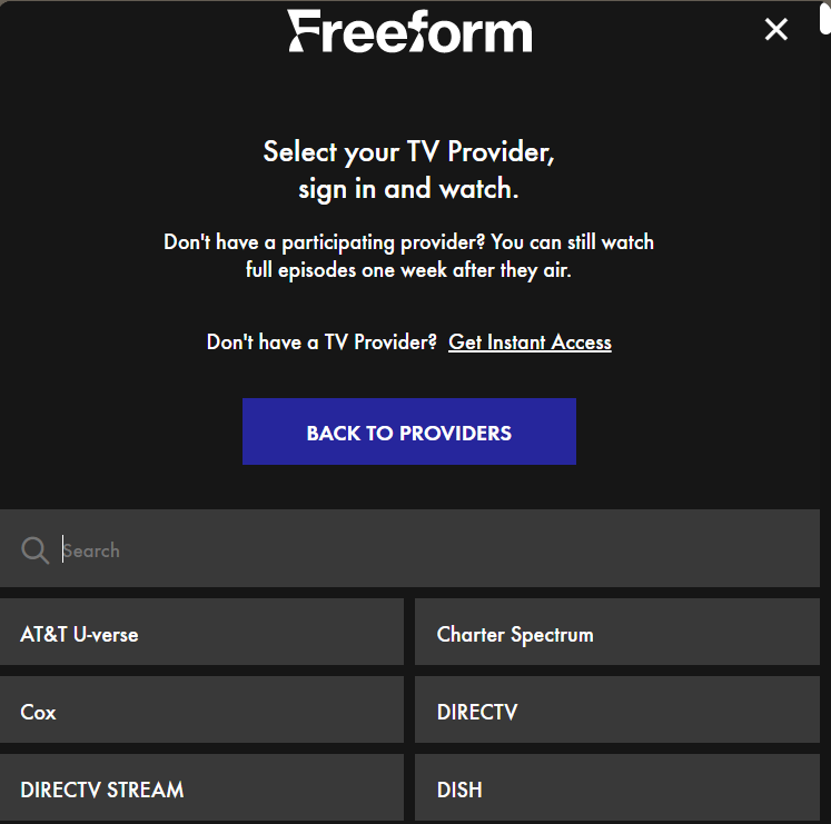 freeform-tv-provider