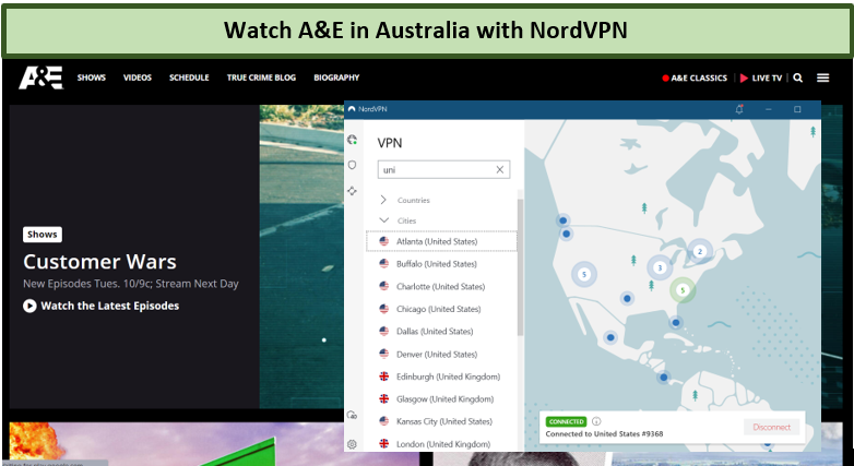 watch-a&e-in-australia-with-nordvpn
