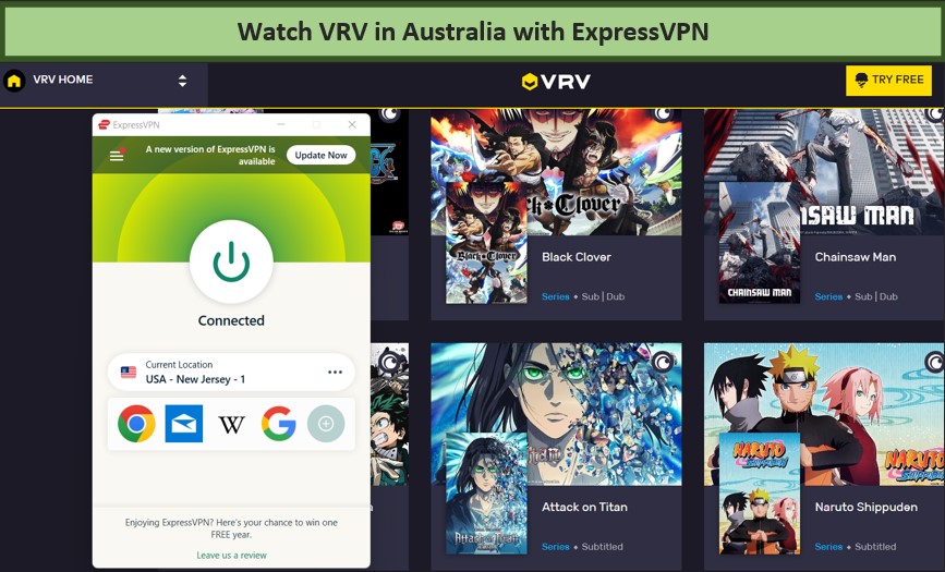 watch-vrv-in-australia-with-expressvpn
