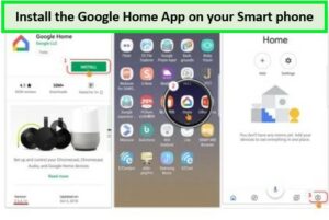 Download Google Home to screencast using Google Chromecast