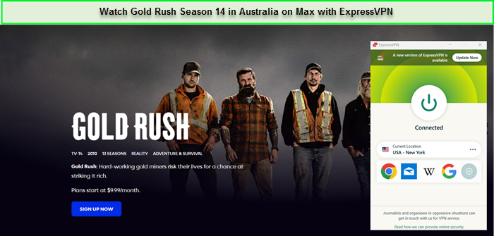 Watch-Gold-Rush-Season-14-Australia-on-Max-with ExpressVPN